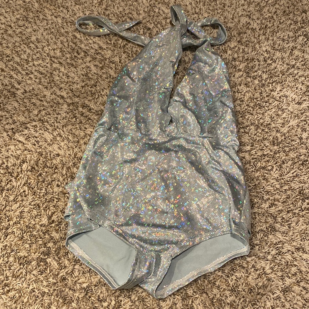 Rave one piece with ruffle